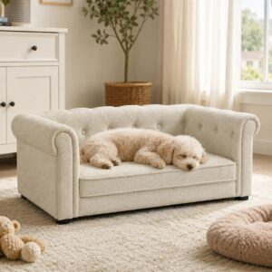 38.9″ x 23.2″ Dog Sofa for Small & Medium Dogs