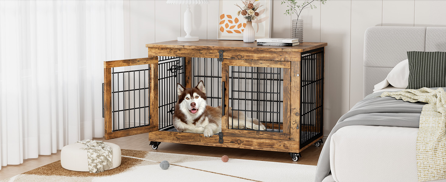 dog furniture crate
