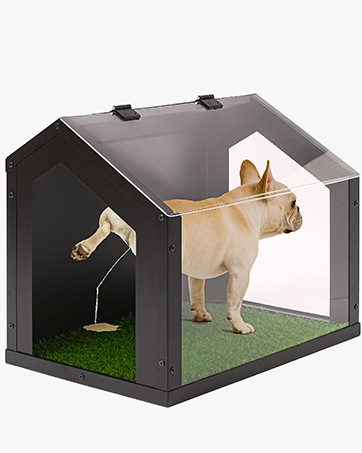 dog grass pad with tray