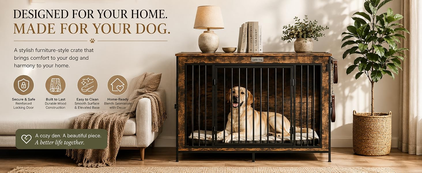 Dog Crate Furniture