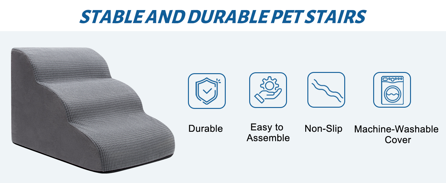 Sturdy dog stairs