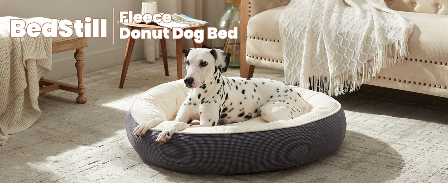 dog donut bed