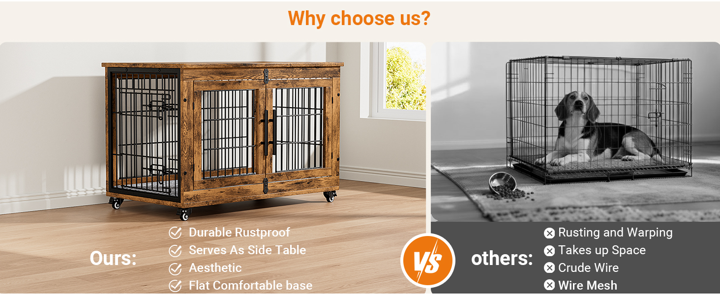 large dog kennel furniture