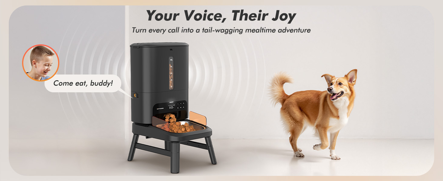automatic dog feeder for large breed automatic dog food dispenser auto dog feeder