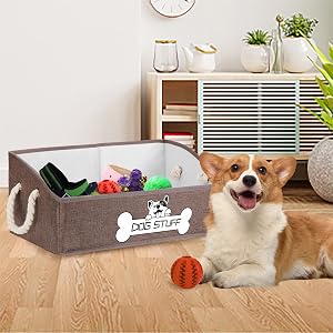dog toy bins