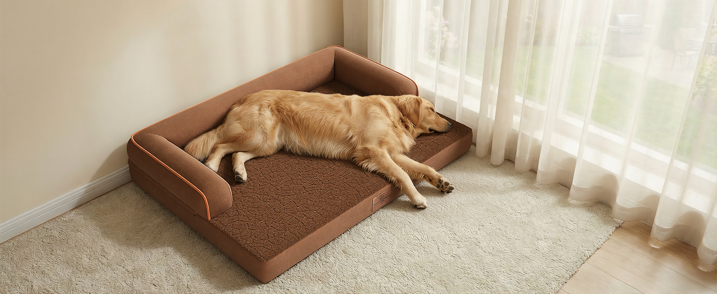 large dog bed