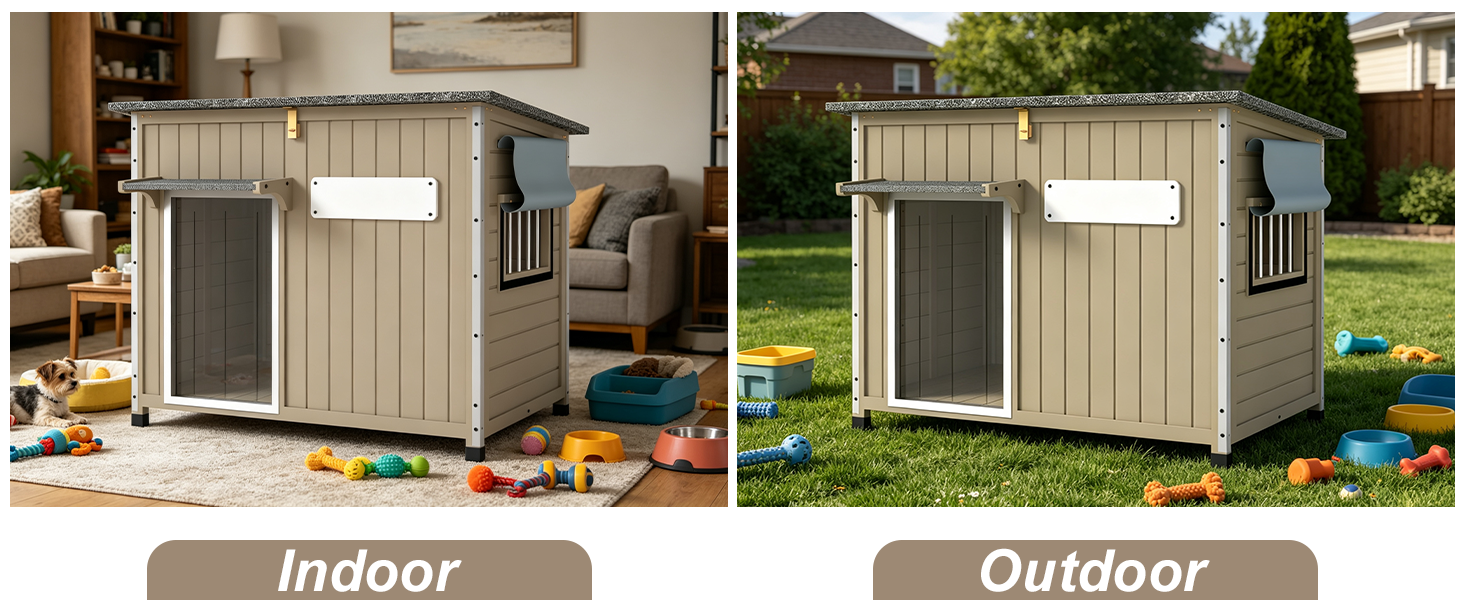 outdoor dog house