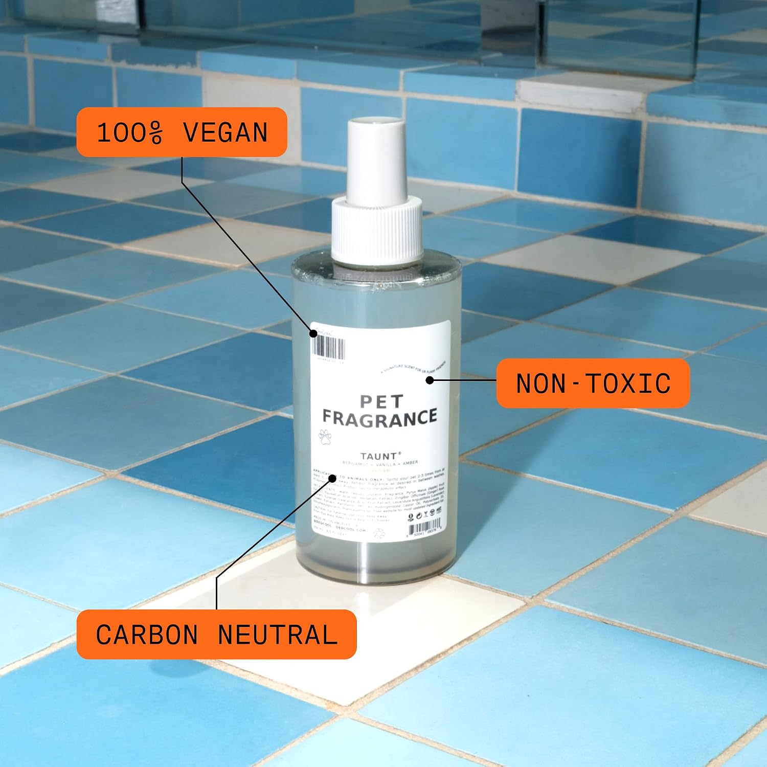 DedCool Pet Fragrance | 01 Taunt | Clean Luxury Pet Perfume for Dogs | Long-Lasting Deodorizing Spray | Non-Toxic, Vegan | 8.5 fl oz - Image 2