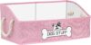 Dog Toy Basket, Storage Bin, Collapsible Box for Pet Accessories