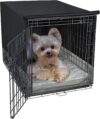 Explore Land Breathable Dog Crate Cover, 18 inches (Black)