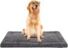 Exsnugy Washable Dog Bed Mat Large Size Fluffy Pet Crate Pad 42×28 XL