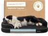 LE SURE RealOrtho™ XL 3-Layer Orthopedic Dog Beds Large Sized Dog,42″ Black