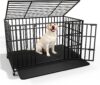LEMBERI 48 Inch Heavy Duty Dog Crate for Large Dogs