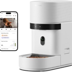 PETLIBRO Automatic Cat Feeder with Camera, Scale AI Smart Food Intake Track