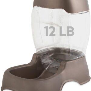 Petmate Pet Cafe Feeder Dog and Cat Feeder Pearl Tan, 12 lb, Made in USA