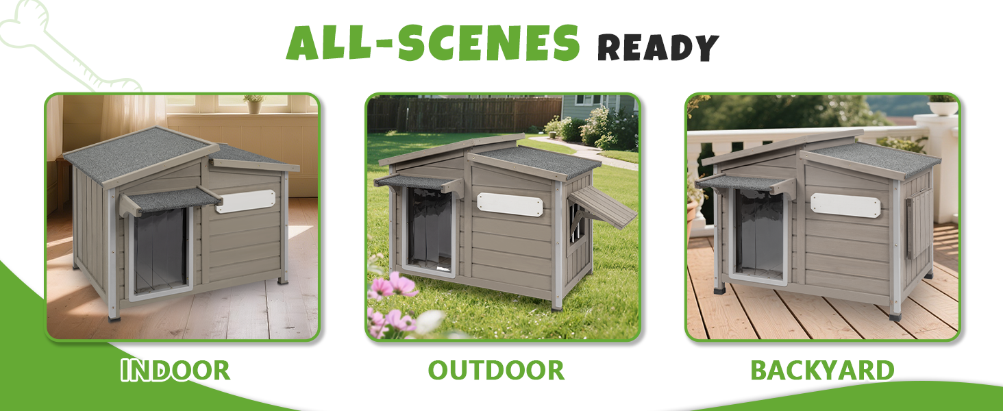 dog house outdoor waterproof
