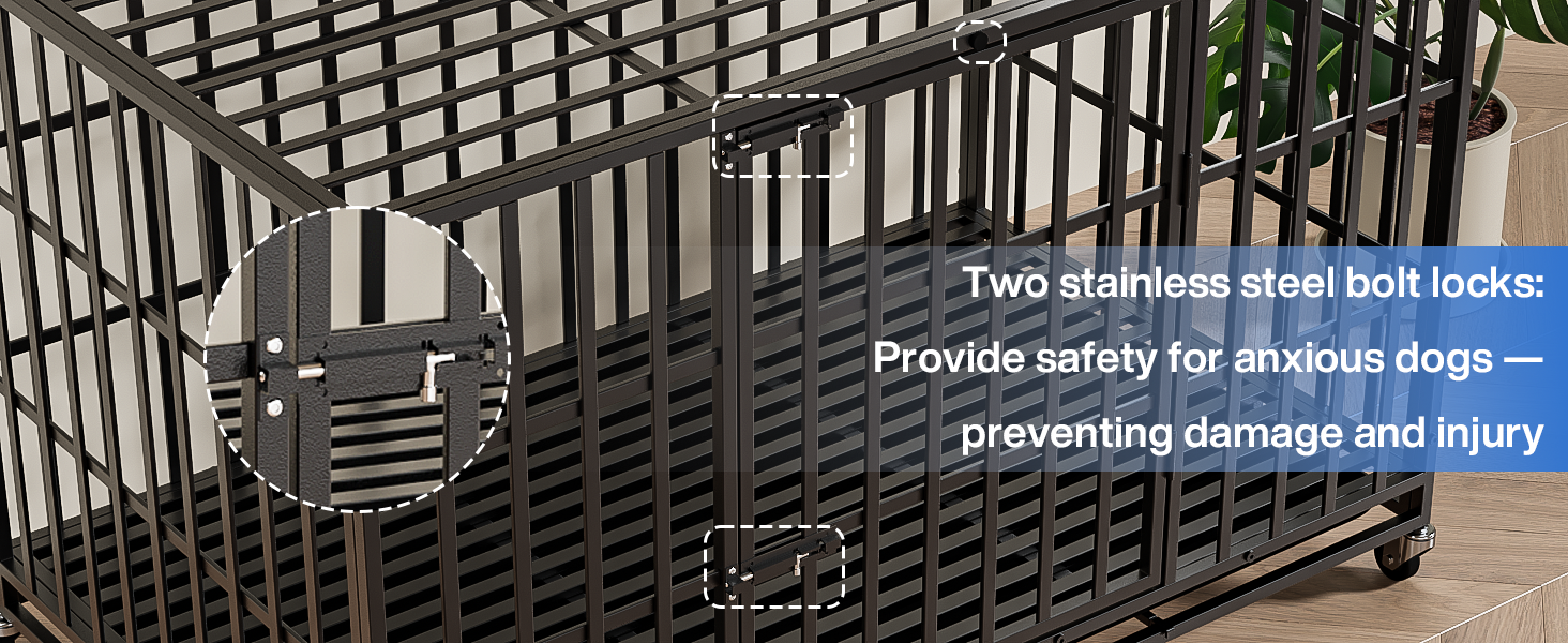 Heavy Duty Indestructible Dog Crate