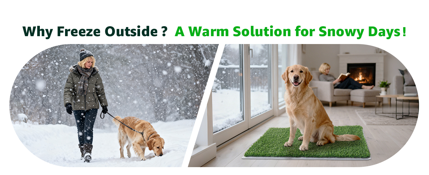 PICK FOR LIFE Artificial Grass Pad for Dogs Potty