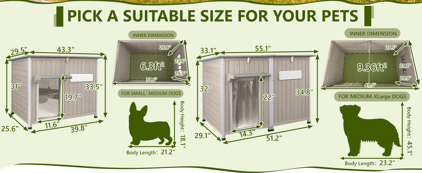 outdoor dog house