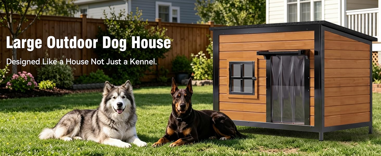 outdoor dog house