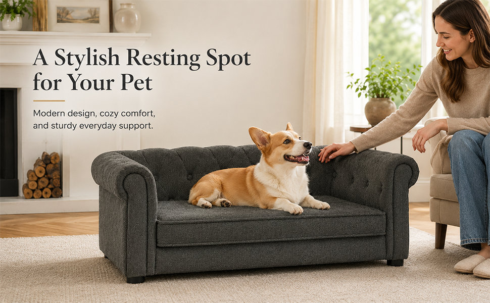 Rectangle Dog Sofa Bed