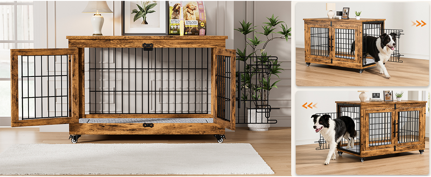 dog cage furniture