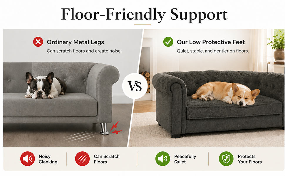 Rectangle Dog Sofa Bed