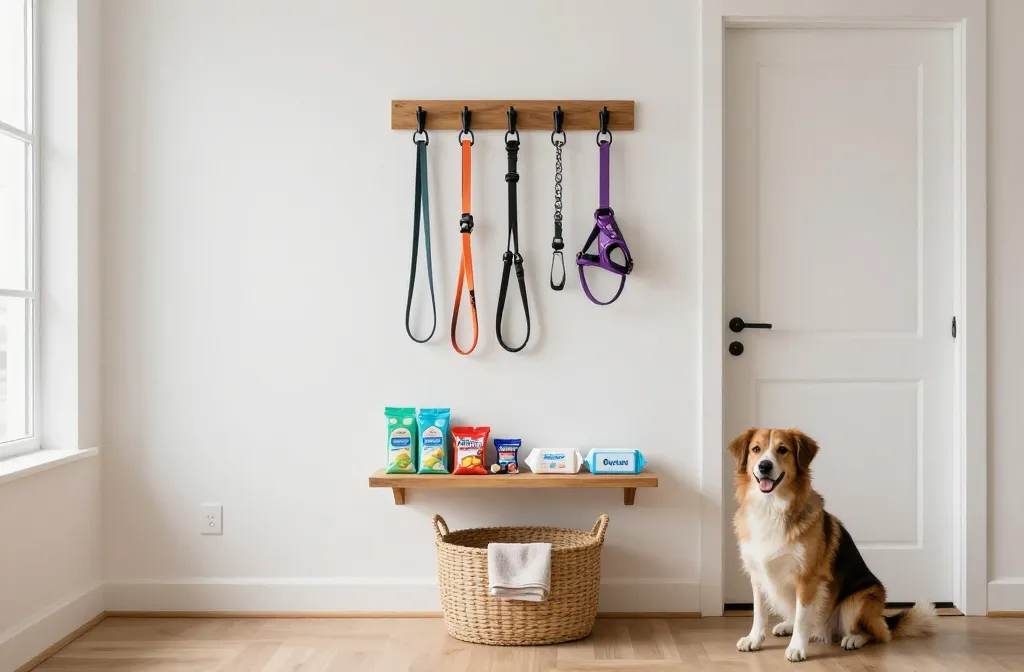 Diy Dog Leash Station Ideas That Cut Chaos Fast
