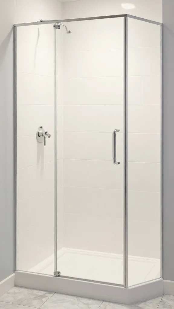 Bathroom dog bath in tiled walk-in shower