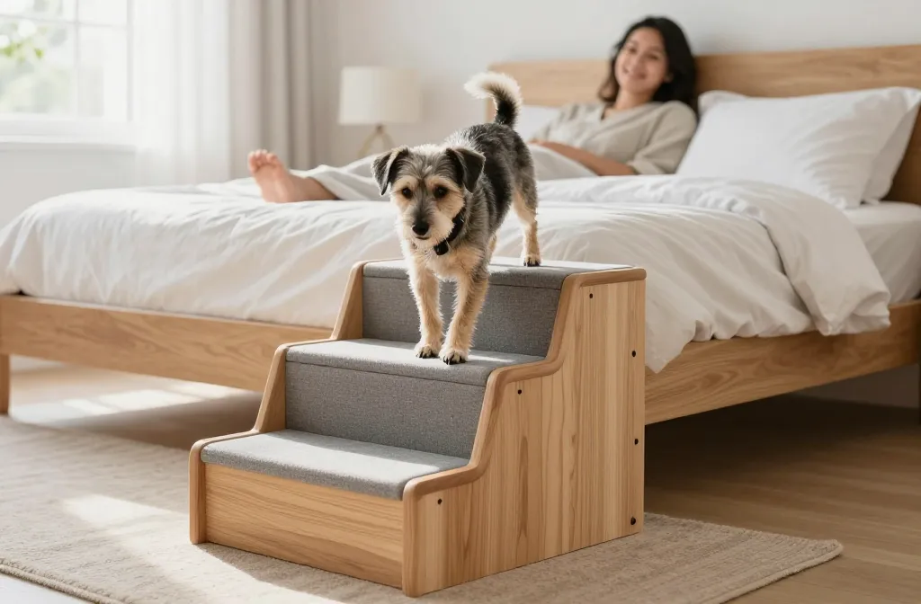Genius Dog Steps for Bed Diy Ideas Anyone Can Build