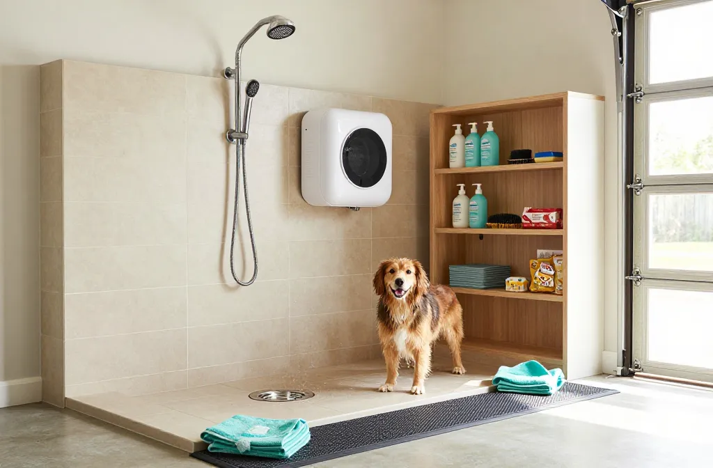 Genius Garage Dog Wash Station Ideas You’Ll Love