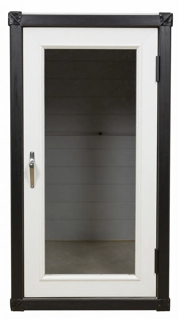 Draft-sealed seams with weatherstripping on dog house door