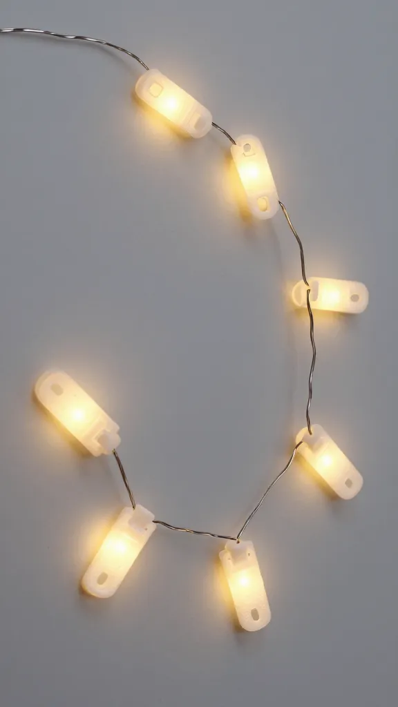 adhesive cable clips routing fairy light cords