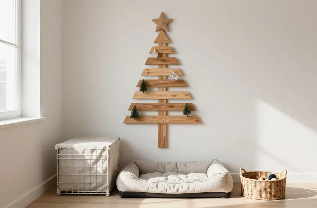 Cozy Dog Area Christmas Decor Ideas for Small Spaces (No Clutter)