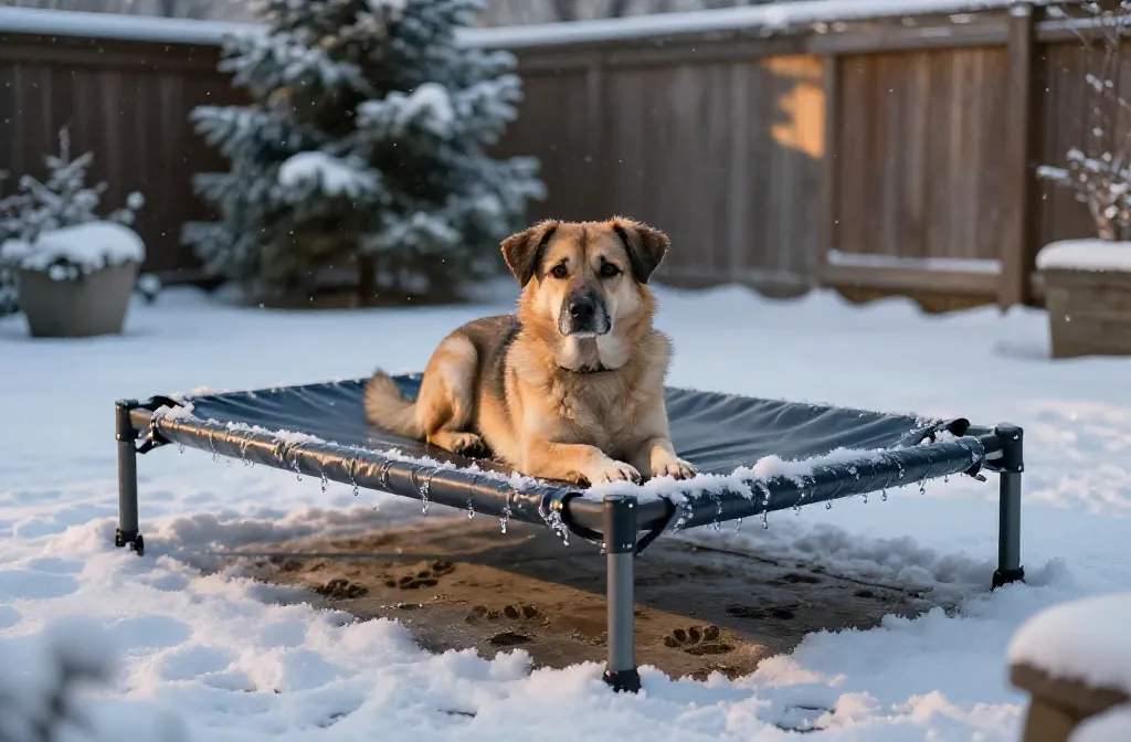 Winter Outdoor Dog Beds That Stay Dry and Slush-Proof