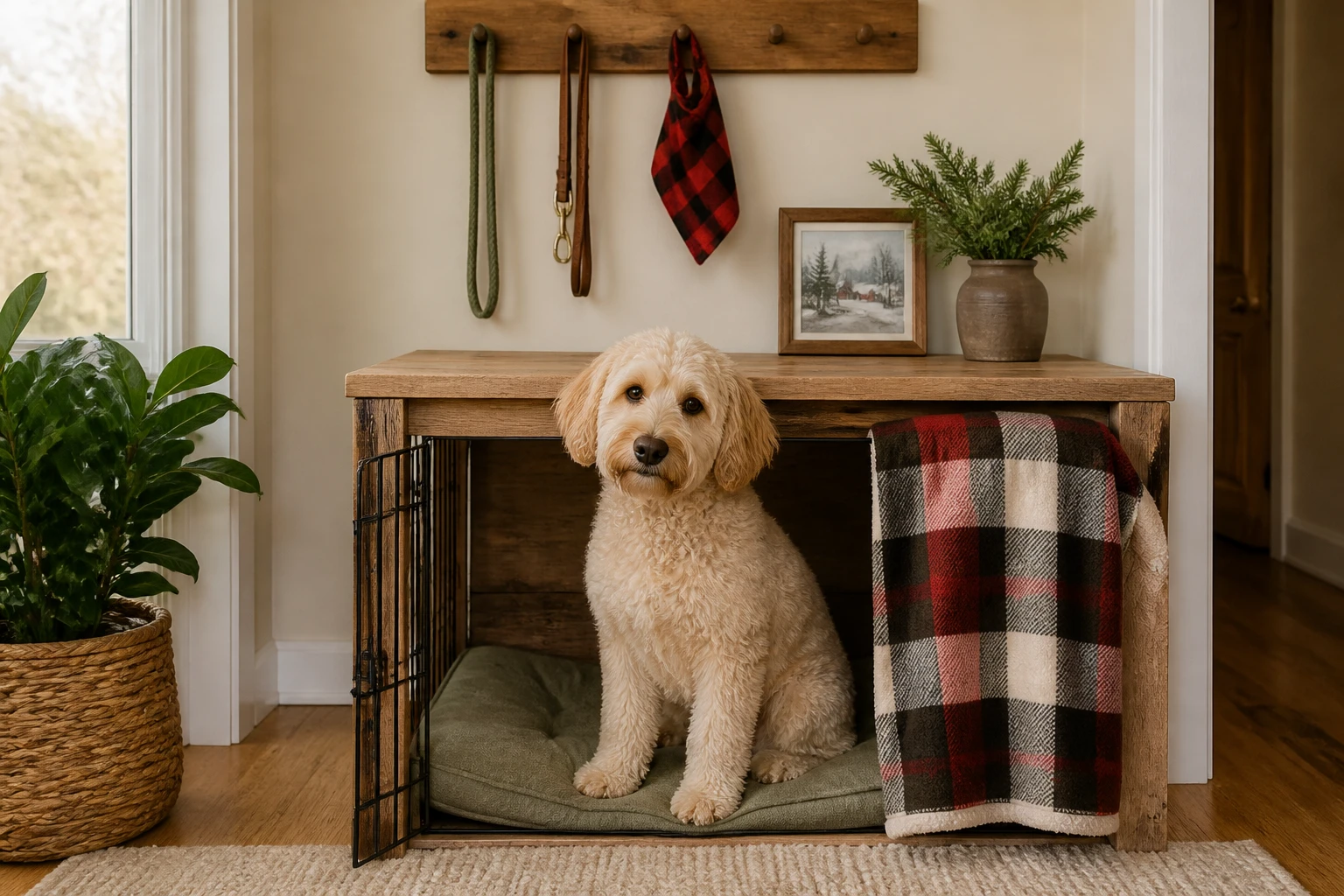 Farmhouse Christmas Dog Corner Ideas: 10 Magazine-Worthy Looks