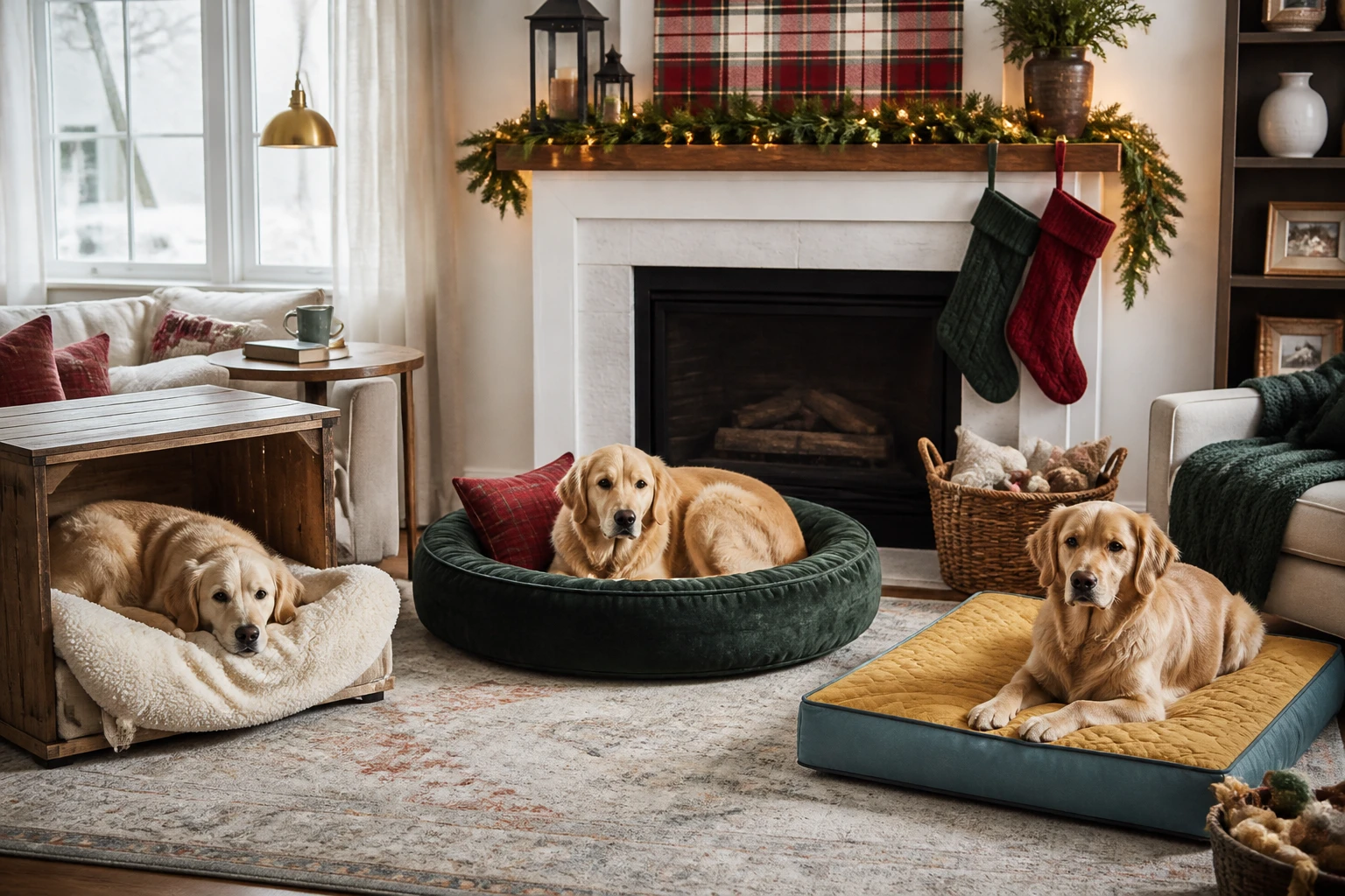 Cozy Up 5 Christmas Pet Bed Ideas Your Dog Will Love
