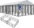 20’x10′ Outdoor Dog Kennel for 2 Areas, Heavy Duty Dog Pen for Dog