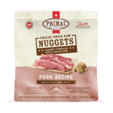 Freeze-Dried Raw Nuggets Dog Food – Pork Recipe – Primal Pet Foods