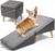 Dog Stairs for Small Dogs 16″ H – Upgraded Non-Slip Dog Ramp for Couch