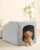 Hovicaed Indoor Dog House Extra Large Sized Dog Tent with Cave Bed 42x30ins