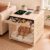 Modern Dog Crate Furniture Wooden Kennel with Charging Station End Table