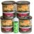 Simply Nourish Adult Dog 4-10 ounce Cans. Chicken, Beef & Pasta Stew Shreds Plus Dog Waste Bag.