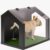 Stylish Indoor Dog Potty with High Walls, Durable Washable Fake Grass Mat, Splash Guard Design for Mess-Free Diagonal Peeing – Blends with Home Decor, Ideal for Indoor & Balcony Use