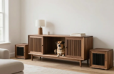 Genius Hidden Dog Crate Ideas for Stylish Homes
