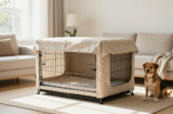 Stylish Dog Crate Cover Ideas Your Pup Will Love