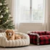 Chic Christmas Dog Beds That Look Like Real Holiday Decor