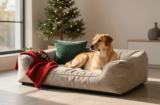 Genius Christmas Dog Bed Ideas That Steal the Holiday Photo