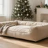 Chic Dog Crate Christmas Decor for Tiny Rooms That Wows
