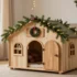 Turn Heads with Christmas Pet Beds As Holiday Decor